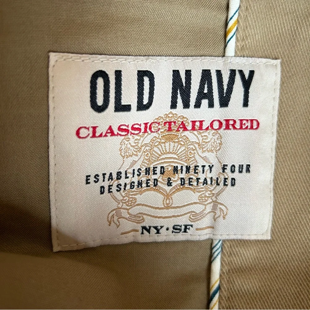 Old Navy Men’s Khaki Blazer 🆕 - Picture 4 of 5